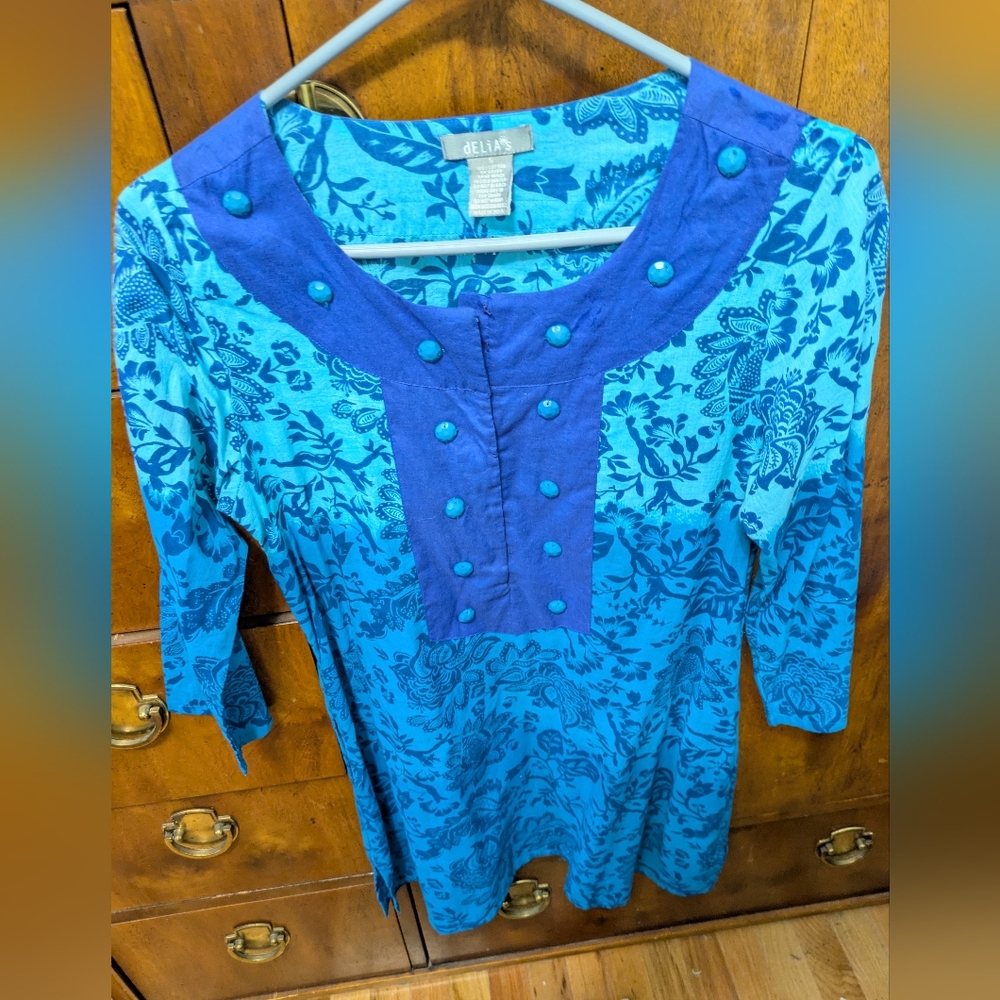 Vintage 90's Delia tunic Size S